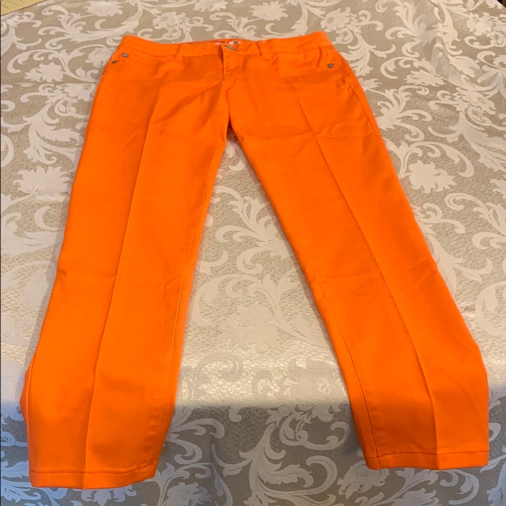 Celebrity Pink Vibrant Vermillion Jeans